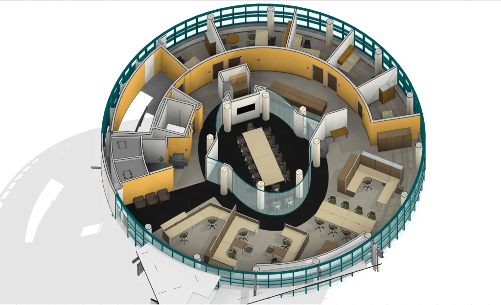 1519 Second Floor rendering