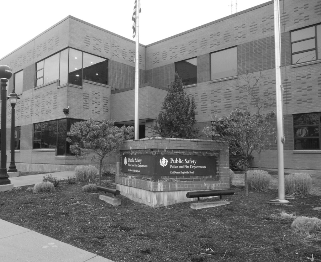 Existing main entrance