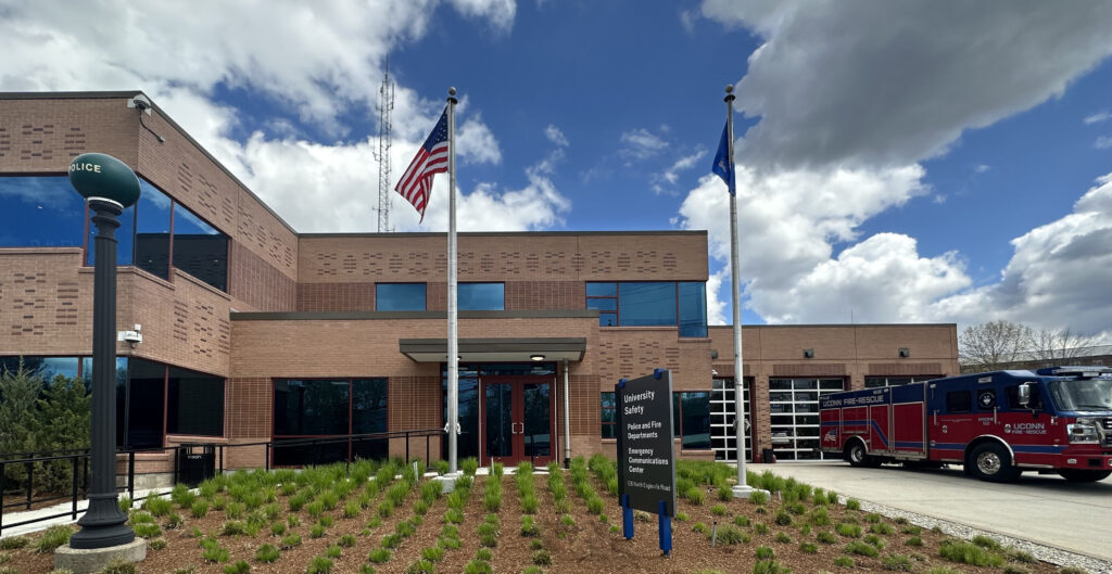 New main entrance