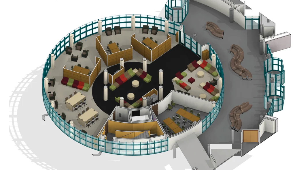 UConn First Floor rendering